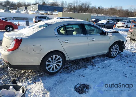 2014 Lincoln Mks из США, поврежденный, VIN 1LNHL9DK5EG607225